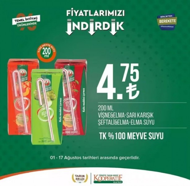 Foto - Yeni liste yayınlandı! Tarım Kredi’de müthiş indirimler