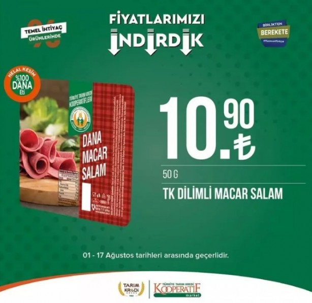 Foto - Yeni liste yayınlandı! Tarım Kredi’de müthiş indirimler