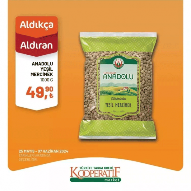 Foto - Yeni listede dikkat çeken ürünler! Tarım Kredi’de fırsat indirimleri