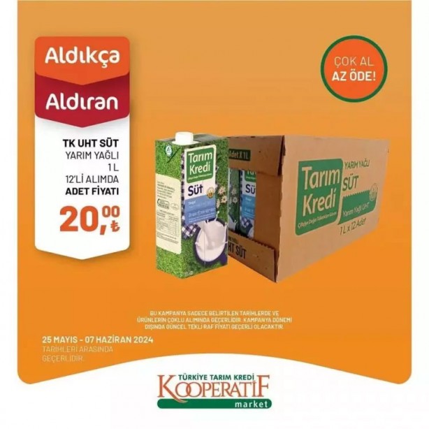 Foto - Yeni listede dikkat çeken ürünler! Tarım Kredi’de hazirana özel indirimler