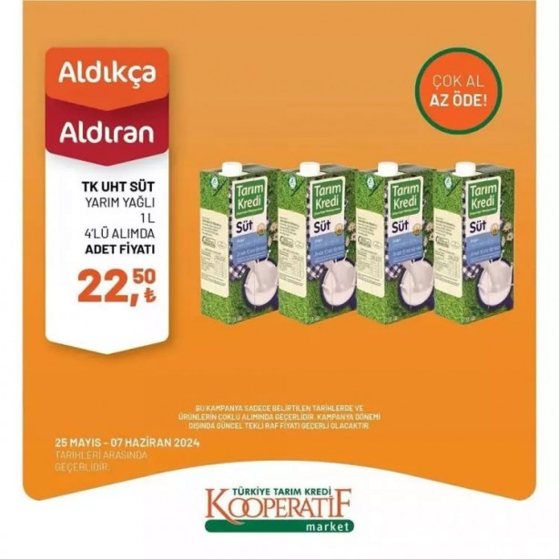 Foto - Yeni listede dikkat çeken ürünler! Tarım Kredi’de hazirana özel indirimler