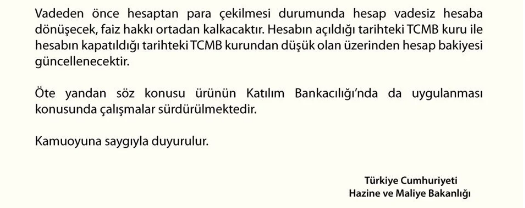 Foto - Yeni mevduat sistemi nasıl işleyecek? TL’de kur farkı nasıl ödenecek? Kur farkı hesaplama nasıl yapılacak?