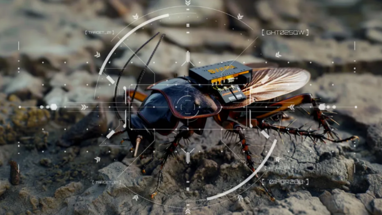 Foto - Yeni nesil savaş teknolojisi! Casus hamamböcekleri