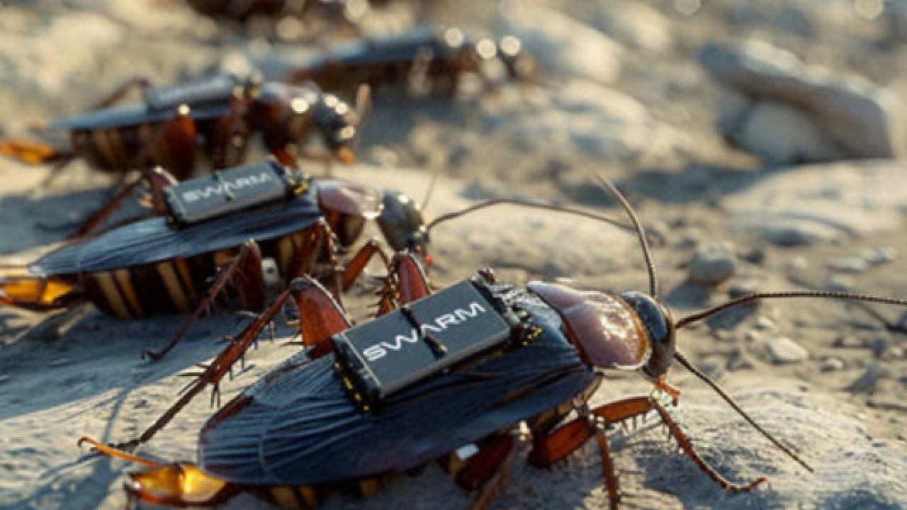 Foto - Yeni nesil savaş teknolojisi! Casus hamamböcekleri