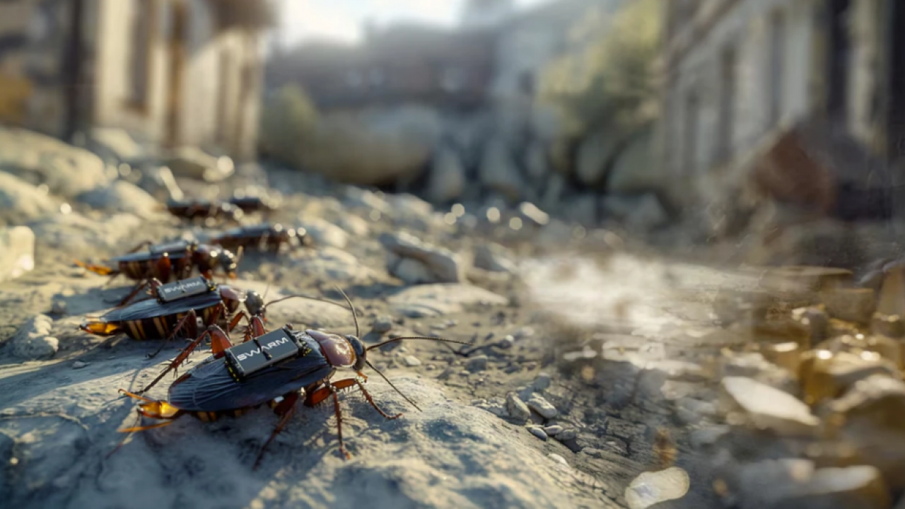 Foto - Yeni nesil savaş teknolojisi! Casus hamamböcekleri