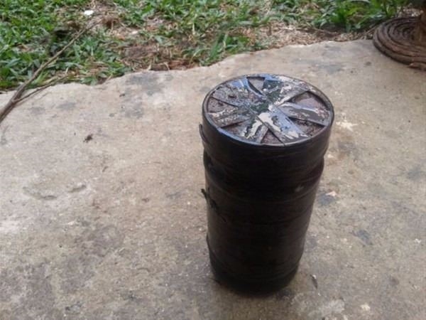 Foto - Yeni taşındığı evin bahçesinden bakın ne çıktı!