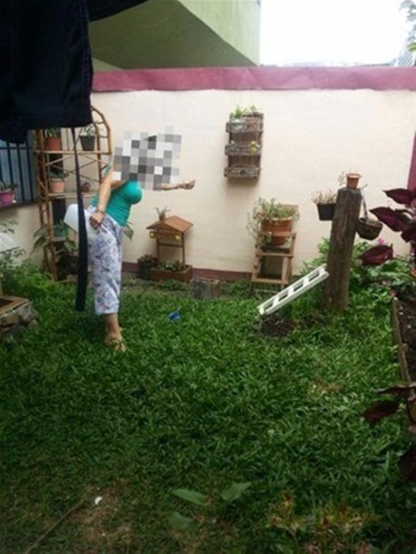 Foto - Yeni taşındığı evin bahçesinden bakın ne çıktı!