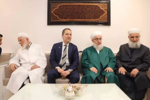 Yeniden Refah Partisi Lideri Fatih Erbakan'dan dikkat çeken ziyaret