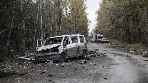 Yeniden Ukrayna'nın kontrolüne geçti! Savaşın acı yüzü böyle görüntülendi