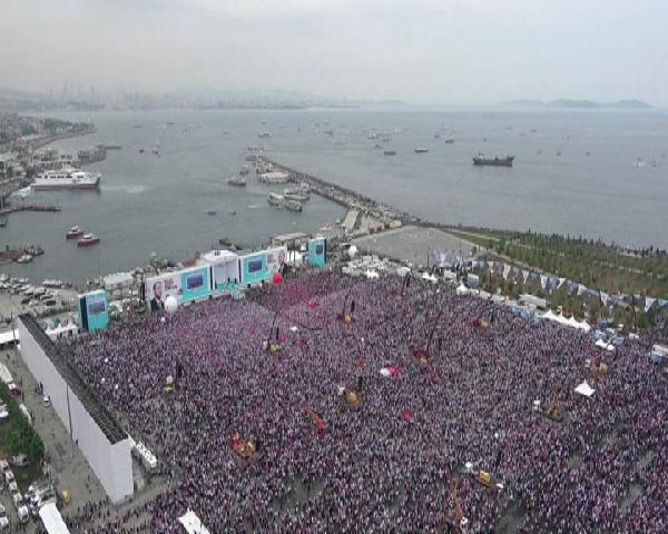Foto - Yenikapı mitingine kaç kişi katıldı? İşte görüntüler