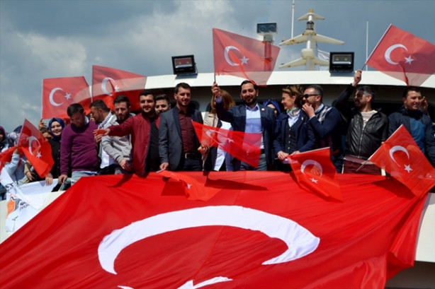 Foto - Yenikapı'da coşkulu bekleyiş!