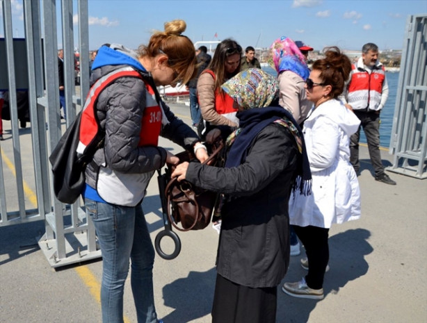 Foto - Yenikapı'da coşkulu bekleyiş!