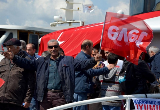 Foto - Yenikapı'da coşkulu bekleyiş!