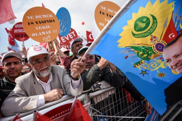 Foto - Yenikapı'da coşkulu bekleyiş!