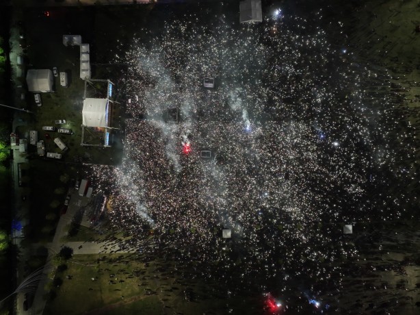 Foto - Yenikapı'da muhteşem görüntü! Trabzonspor’un şampiyonluk kutlaması havadan görüntülendi