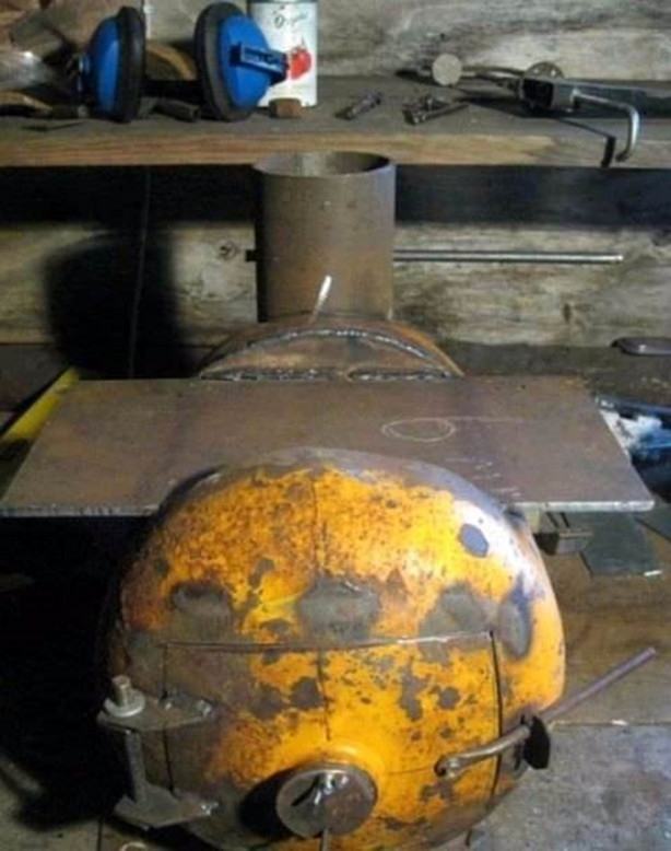 Foto - Yenisine para vermek istemedi! Gaz silindirinden yaptı...