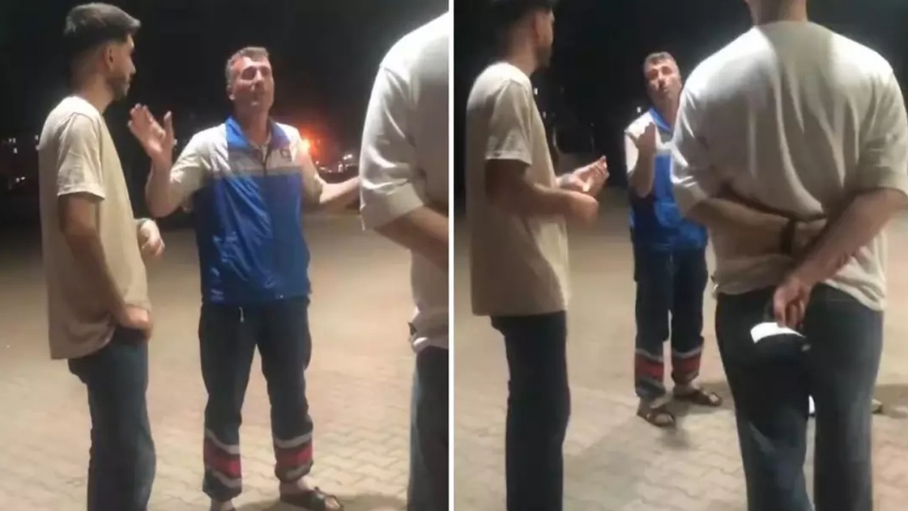 Yer Bingöl... Dizel araca benzin dolduran pompacının hareketleri olay oldu