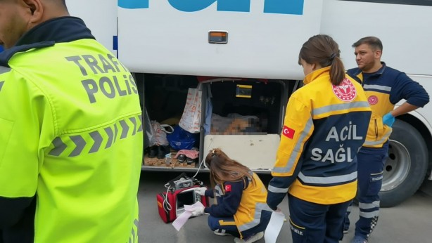 Foto - Yer: Bursa! Yolcu otobüsünde korkunç olay