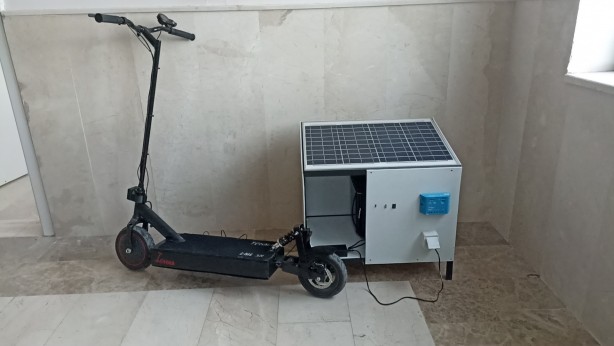Yer: Sivas! Lise öğrencileri elektrikli scooter üretti