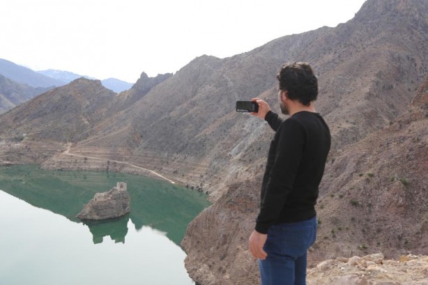 Foto - Yer Yusufeli barajı! Ne olduysa sular çekilince oldu