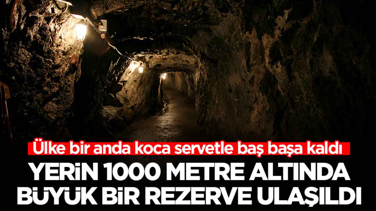 Yerin 1000 metre altında büyük bir rezerve ulaşıldı: Ülke bir anda koca servetle baş başa kaldı