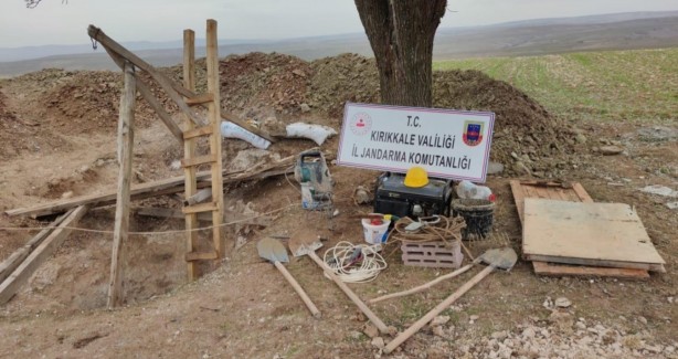 Yerin 15 metre altında yakalandılar!