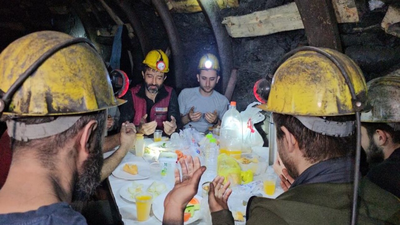 Yerin metrelerce altında ilk sahur