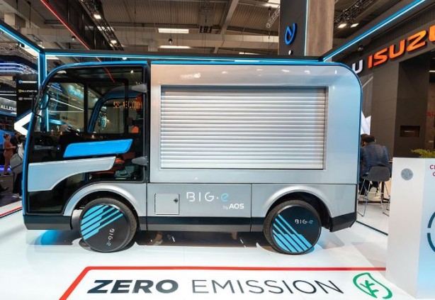 Foto - Yerli elektrikli hafif ticari modeli Big-e banttan indi