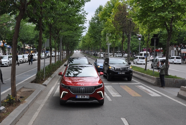 Yerli otomobil TOGG Batman'da görücüye çıktı