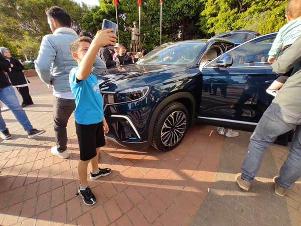 Foto - Yerli otomobil TOGG Hatay'da sergilendi