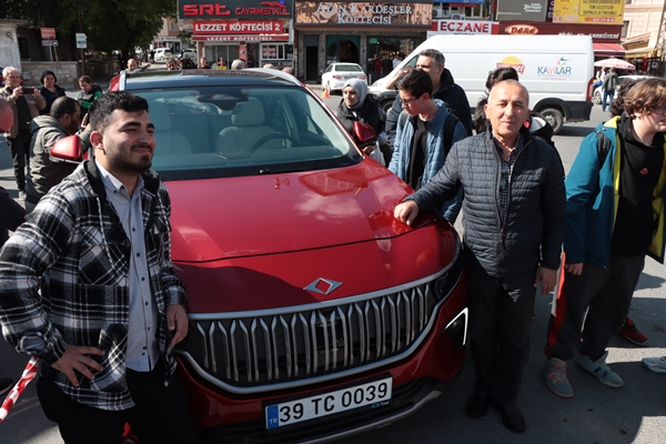 Yerli otomobil TOGG Kırklareli'nde tanıtıldı