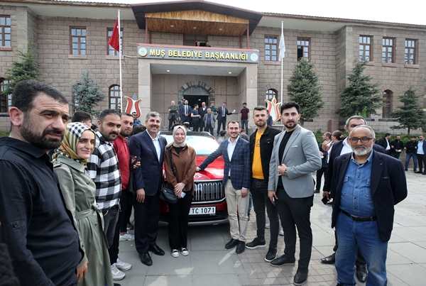 Foto - Yerli otomobil Togg Muş'ta tanıtıldı