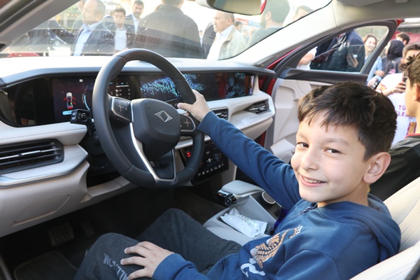 Foto - Yerli otomobil TOGG'da Çankırı'da görücüye çıktı