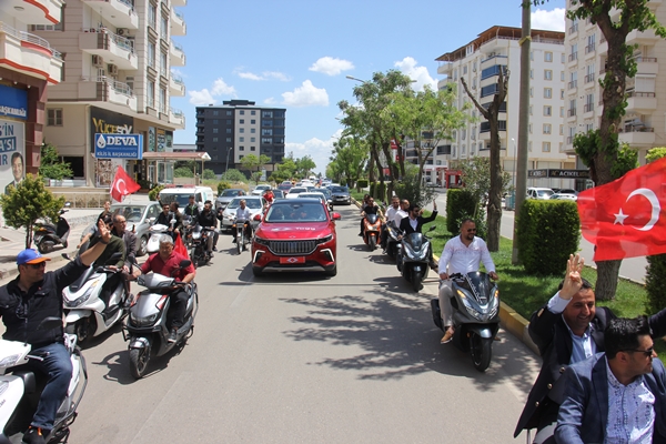 Yerli otomobili Togg Kilis'te görücüye çıktı