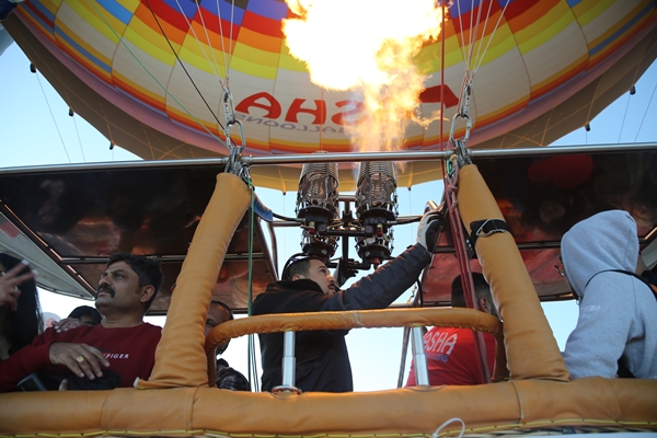 Foto - Yerli sıcak hava balonu TOGG için havalandı