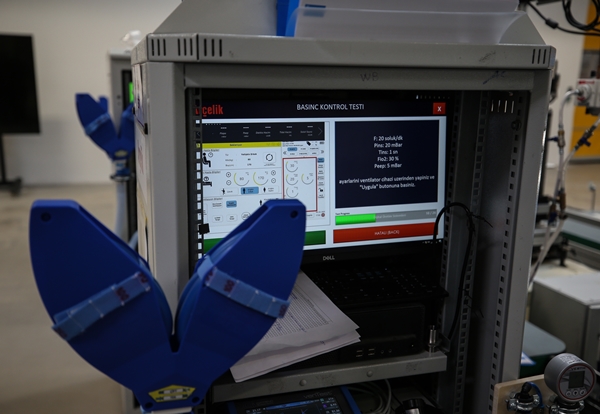 Foto - Yerli solunum cihazının üretim aşamaları böyle görüntüledi