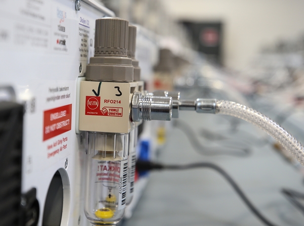 Foto - Yerli solunum cihazının üretim aşamaları böyle görüntüledi