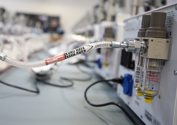 Foto - Yerli solunum cihazının üretim aşamaları böyle görüntüledi