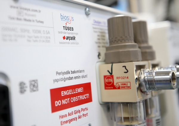 Foto - Yerli solunum cihazının üretim aşamaları böyle görüntüledi