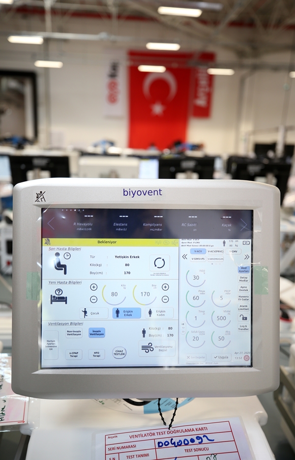 Foto - Yerli solunum cihazının üretim aşamaları böyle görüntüledi