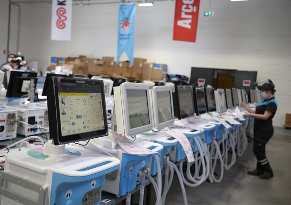 Foto - Yerli solunum cihazının üretim aşamaları böyle görüntüledi