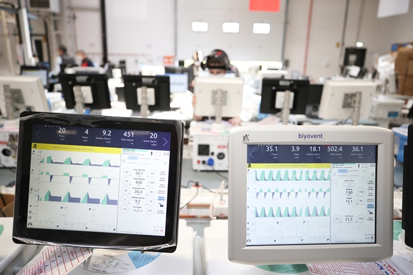 Foto - Yerli solunum cihazının üretim aşamaları böyle görüntüledi