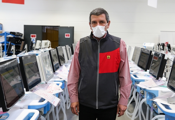 Foto - Yerli solunum cihazının üretim aşamaları böyle görüntüledi