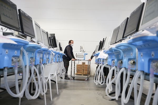 Foto - Yerli solunum cihazının üretim aşamaları böyle görüntüledi