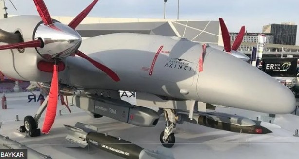 Foto - Akıncı İHA dünya medyasında gündem oldu! "Enkazı Türk İHA'sı buldu"