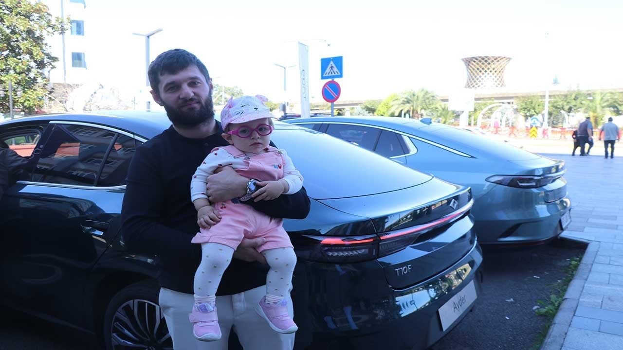 Yerli ve milli gururumuz Togg Karadeniz yaylalarında! Ayder yeşili T10F Rize'de görücüye çıktı!