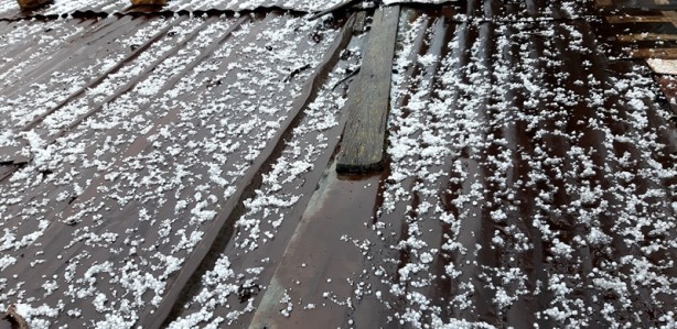 Foto - Yeşil alanlar beyaza büründü