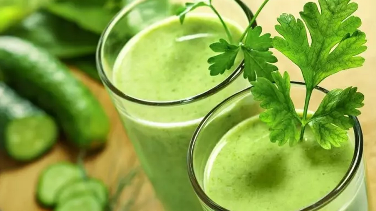 Foto - Yeşil ayran sıcak havalarda için süper bir şey! Şaşırtan sonuç... Bakın faydaları neler?