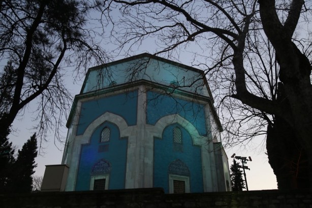 Foto - Yeşil Türbe'den eşsiz görüntüler