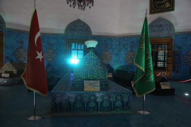 Foto - Yeşil Türbe'den eşsiz görüntüler